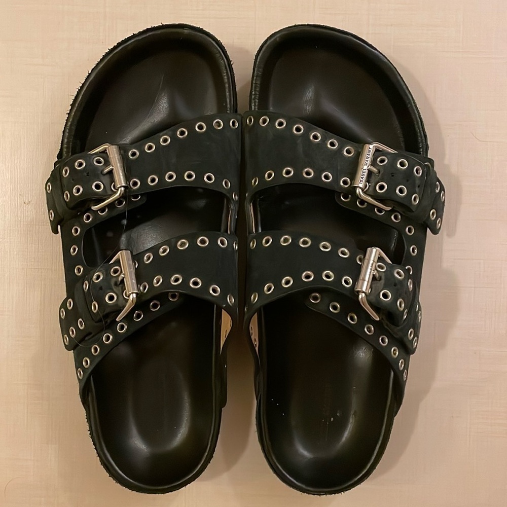 Isabel Marant Lennyo Sandals - Suede Slides